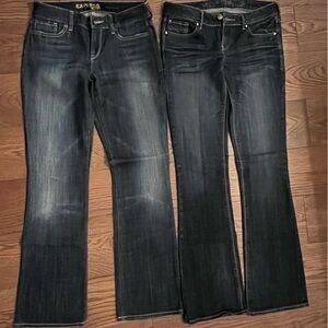 Express boot cut jeans